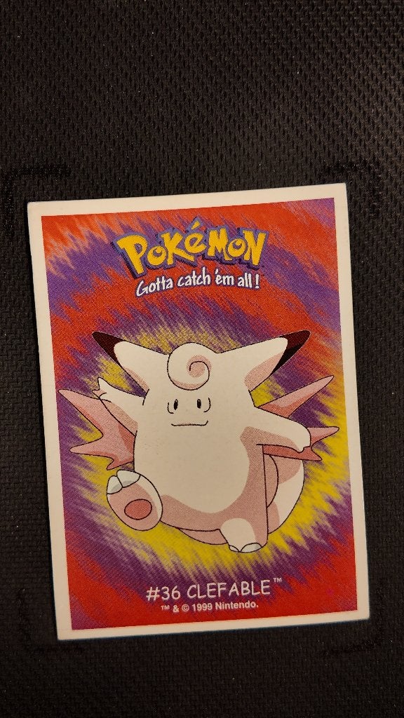 clefable 1999 36 dunkin boomer | Pokemon kaart, Ophalen, Losse kaart