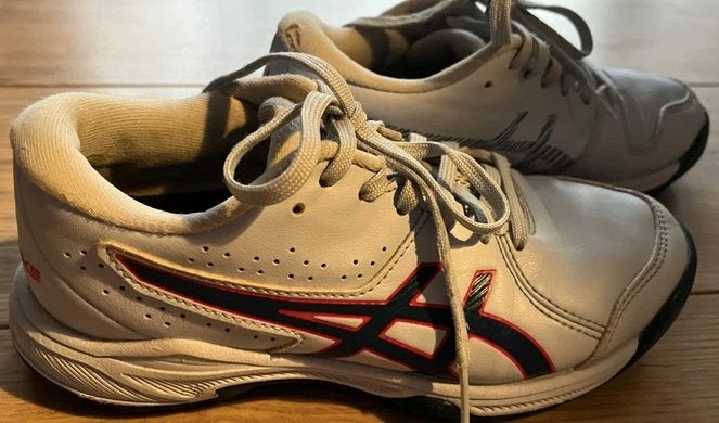 Hockeyschoenen kind - Asics gel-Peak veldschoenen maat 33,5, Ophalen, Gebruikt, Schoenen