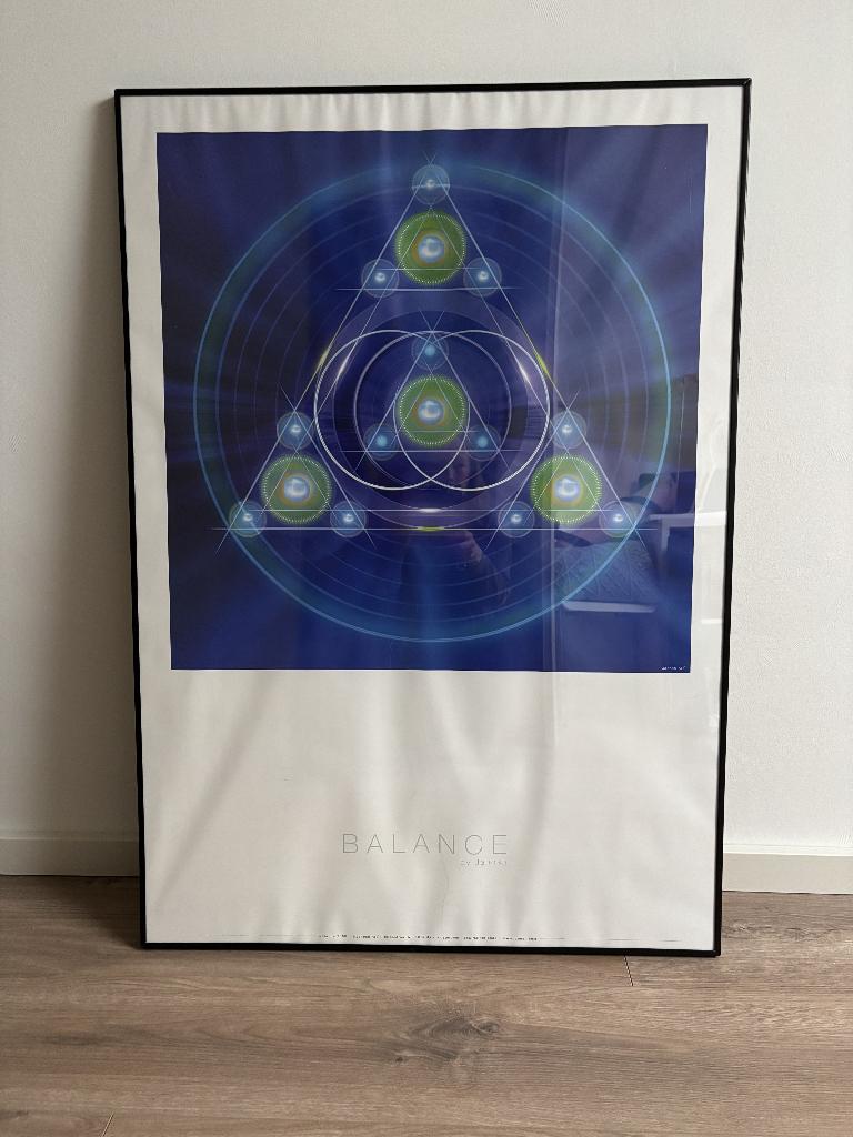 Fotolijst zwart, Ophalen, Gebruikt, Metaal of Aluminium, 75 cm of meer