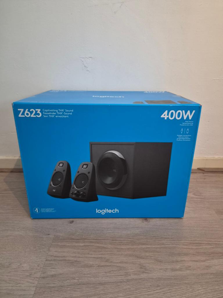 Logitech Z623, Ophalen, Zo goed als nieuw, Audiokanaal 2.1, Logitech