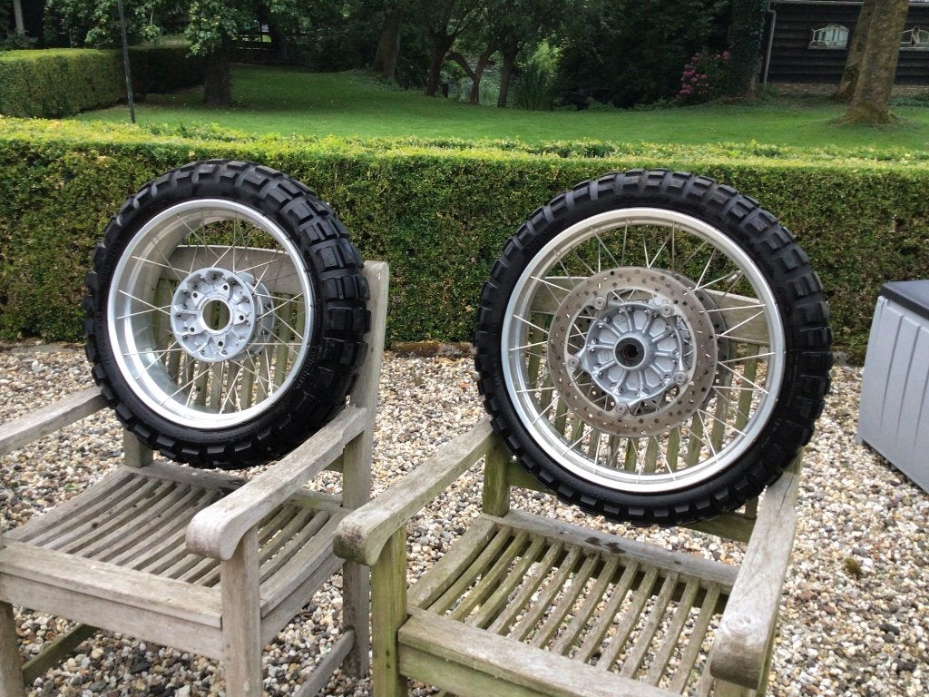 Orginele set BMW spaakvelgen voor R1200 GS, Motoren, Ophalen of Verzenden, Gebruikt