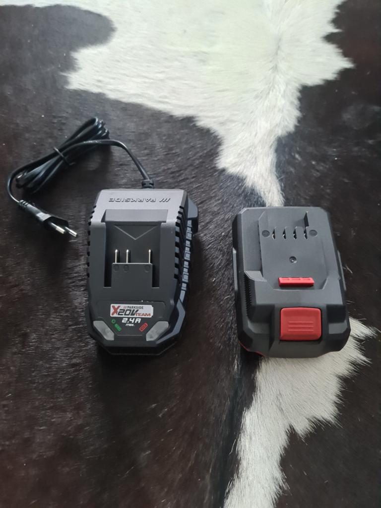 Parkside X 20V Team Accu en Oplader Set nieuw laatste 2, Ophalen of Verzenden, Nieuw