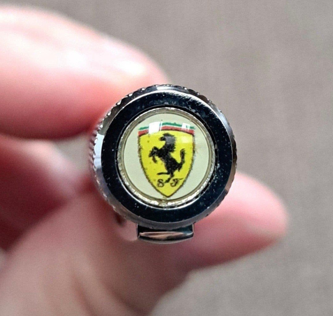 Originele Ferrari Balpen Rood met logo bovenop, Ophalen of Verzenden, Zo goed als nieuw, Balpen, Overige merken