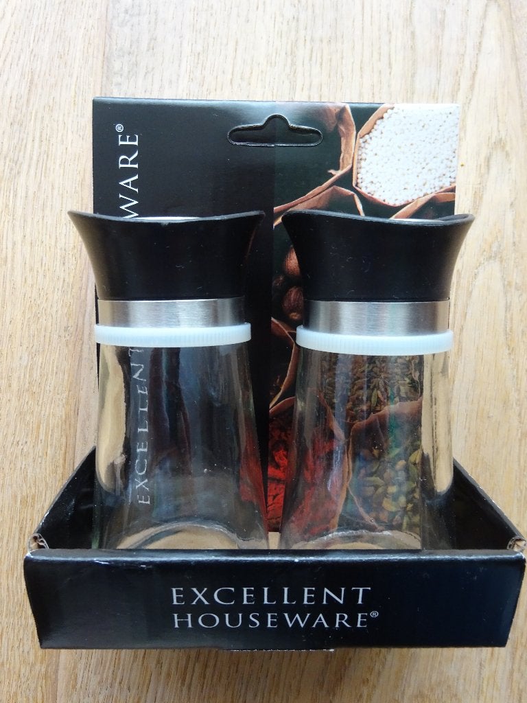 Peper en zout set (vaatjes) van Excellent Houseware, Overige typen, Ophalen of Verzenden, Nieuw