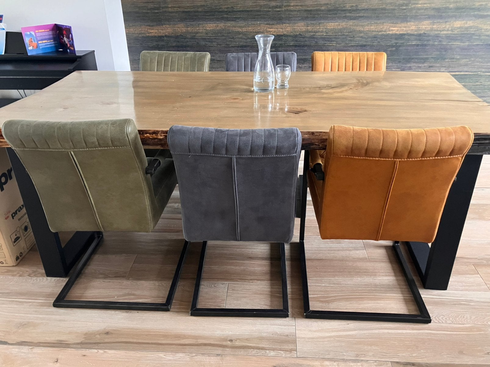 6 Ferro eetkamerstoelen, Ophalen, Zo goed als nieuw, Overige kleuren, Vijf, Zes of meer stoelen