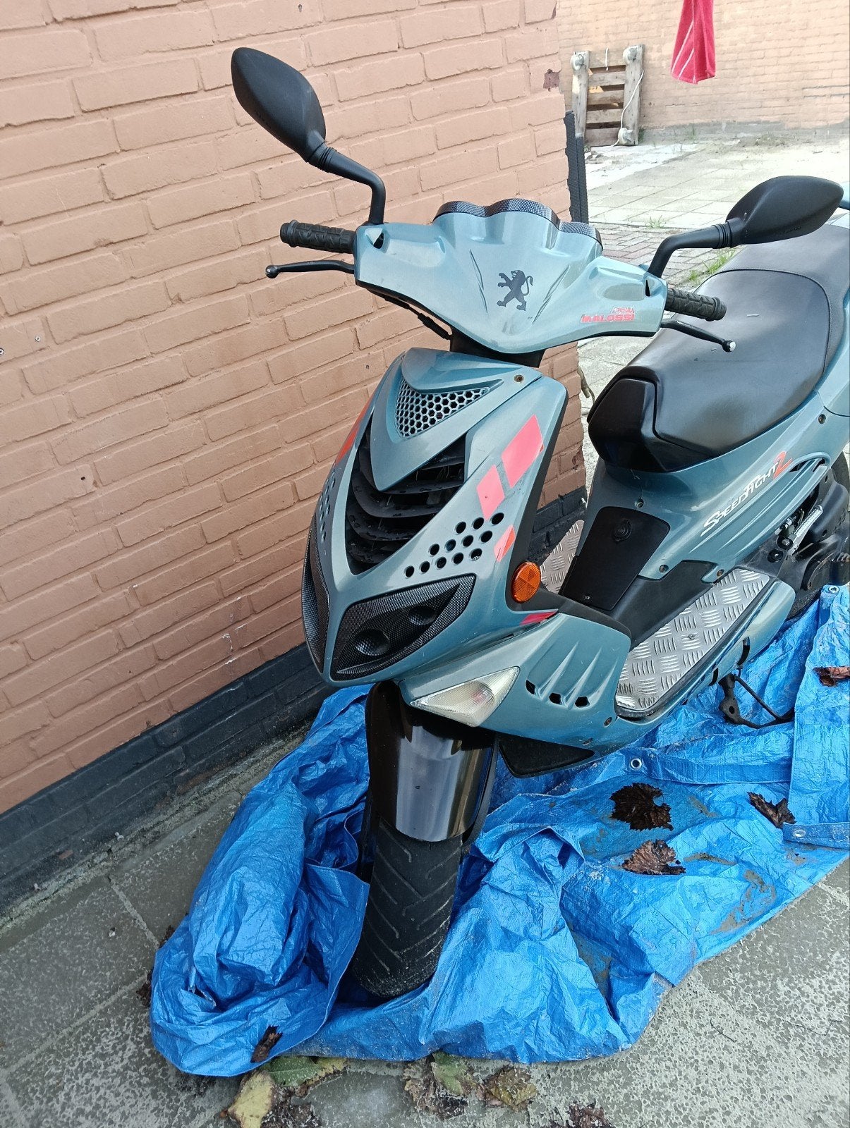 mooie speedficht 2 bj 2005, Fietsen en Brommers, Ophalen, Gebruikt, Maximaal 45 km/u, 49 cc