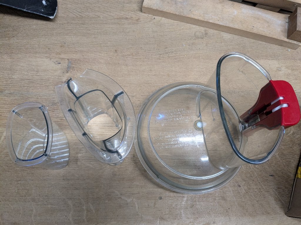 Gratis onderdelen Magimix 4200 xl duwer en deksel(defect), Ophalen of Verzenden, Niet werkend, Vaatwasserbestendig, 3 snelheden of meer