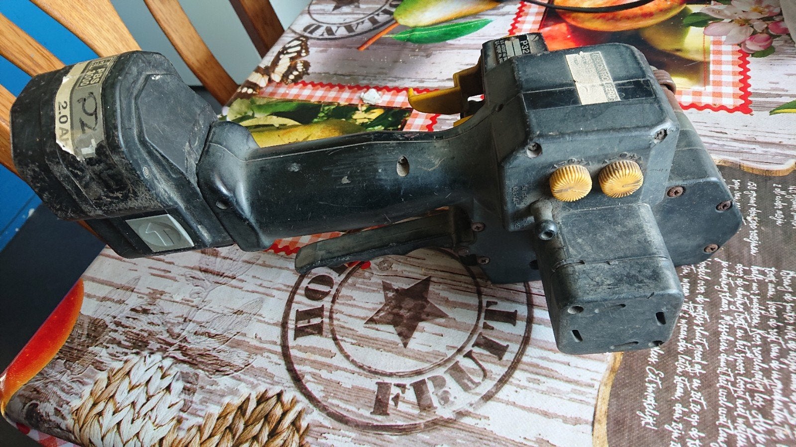 Fromm P321 accustrapmachine, Ophalen of Verzenden, Gebruikt, Overige merken