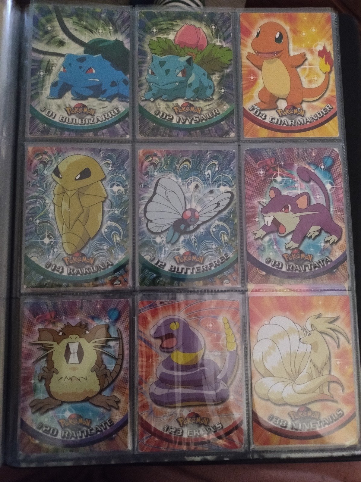 Topps Pokemon kaarten, Ophalen of Verzenden, Meerdere kaarten