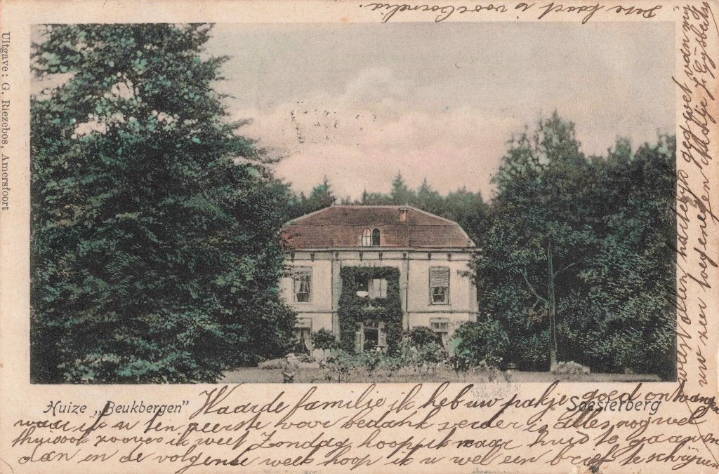 Soesterberg Huize Beukbergen M8162, Ophalen, Voor 1920, Gelopen, Utrecht