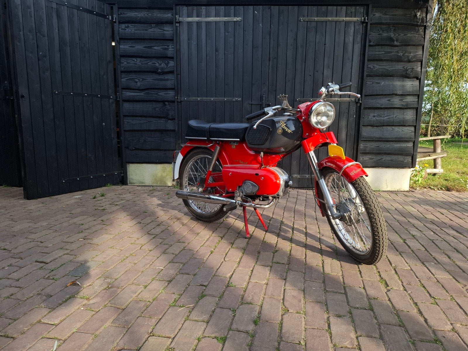 kreidler florett buffeltank, Fietsen en Brommers, Ophalen, Gebruikt, Maximaal 45 km/u, 50 cc