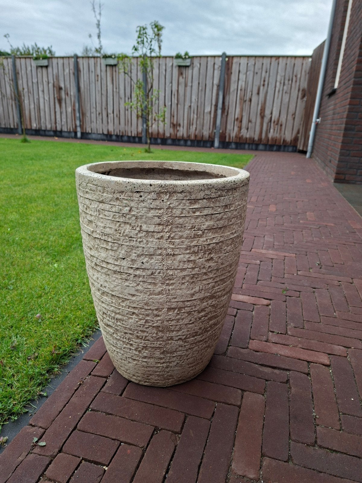 Plantenbak Bloembak grote bloempot voor buiten, Ophalen, Gebruikt, Rond, Balkon