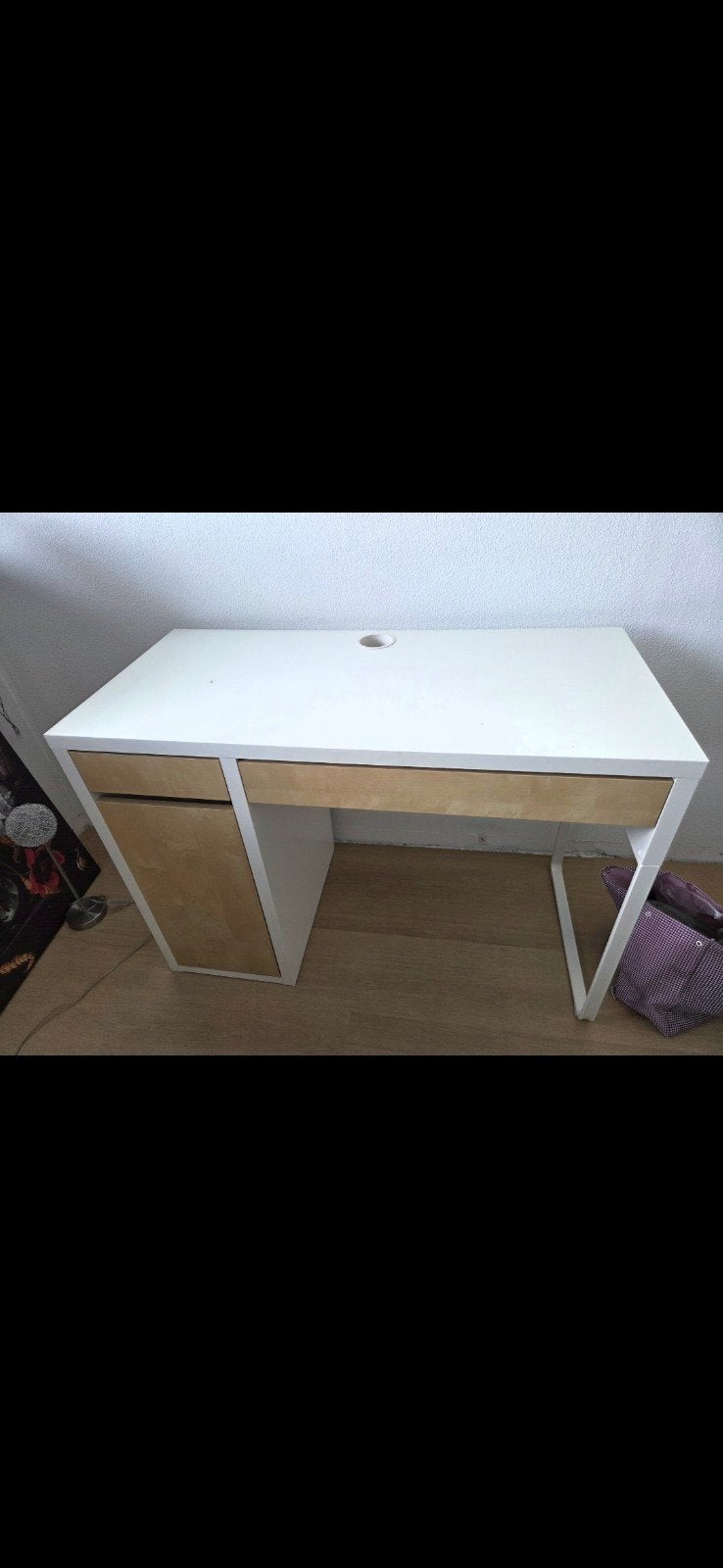 Micke ikea bureau te koop, Ophalen, Gebruikt