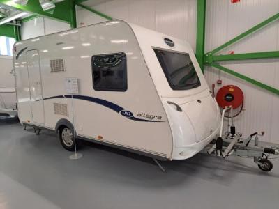 caravelair allegra 2012 lichtgewicht, Caravans en Kamperen, Vast bed, Luifel, Treinzit, 750 - 1000 kg