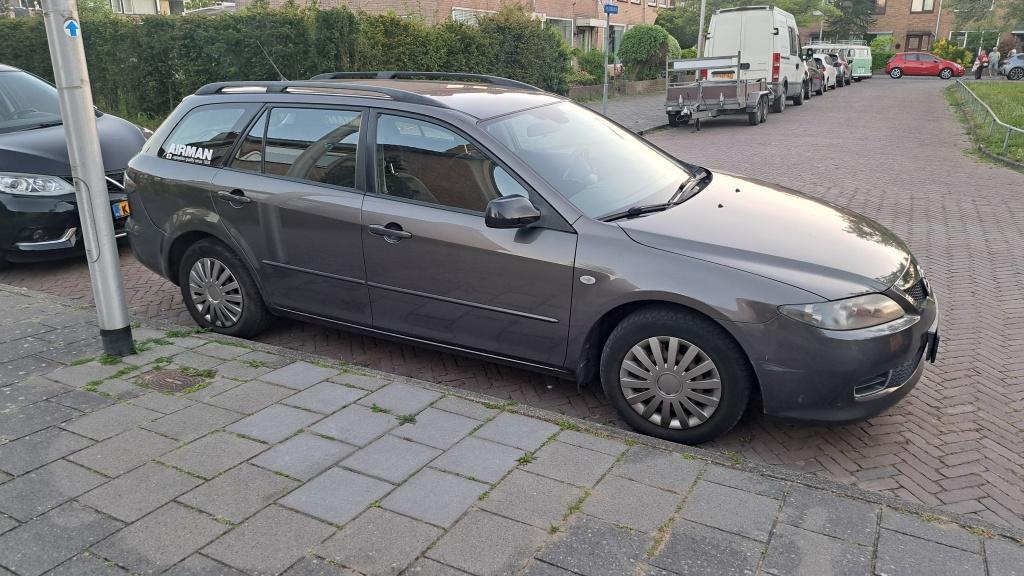 Mazda 6 Sportbreak 1.8 apk tot 07/03/27 1.8i Touring trekhaa, 13 km/l, Stof, Gebruikt, 6 sportbreak