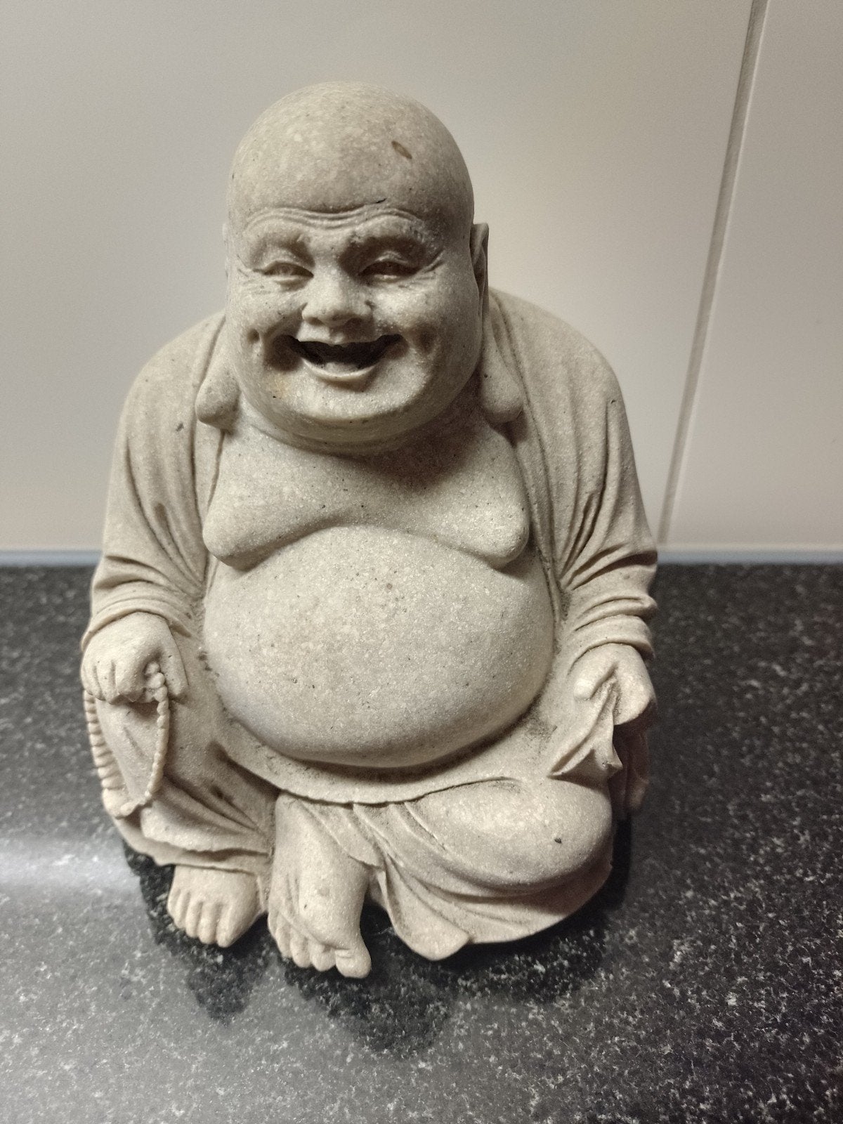 stenen Buddha beeld, Ophalen of Verzenden