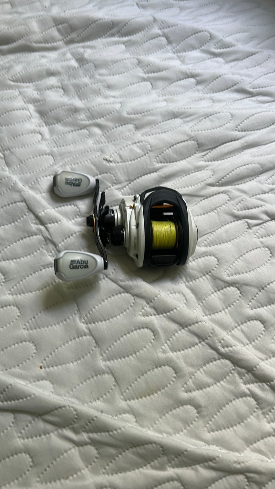 Abu garcia baitcaster, Watersport en Boten, Hengelsport | Zeevissen, Ophalen of Verzenden, Gebruikt, Molen