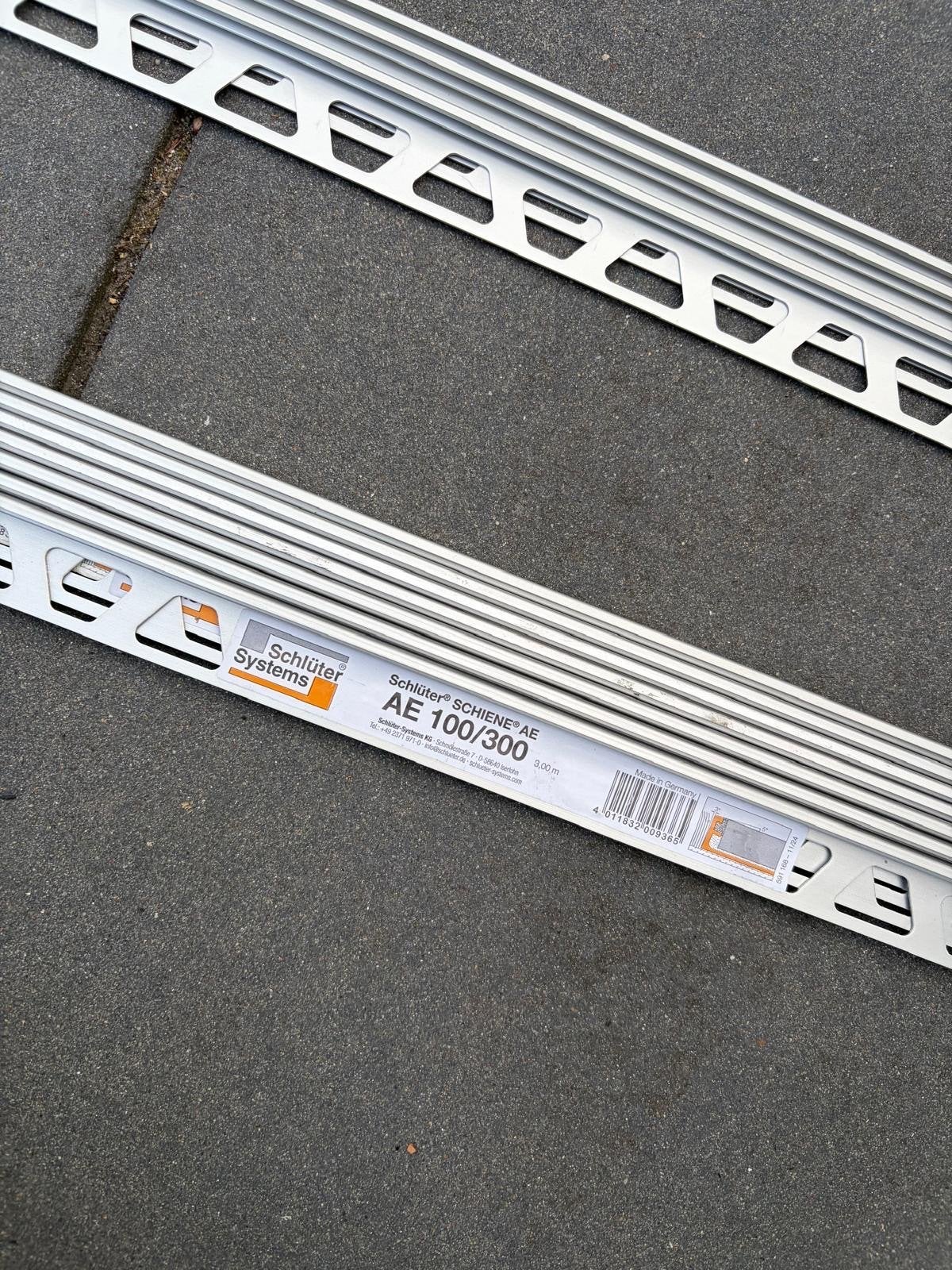 Schlüter Systems profielen voor tegels - Diverse types, Ophalen, Overige materialen, 250 cm of meer, Lijsten