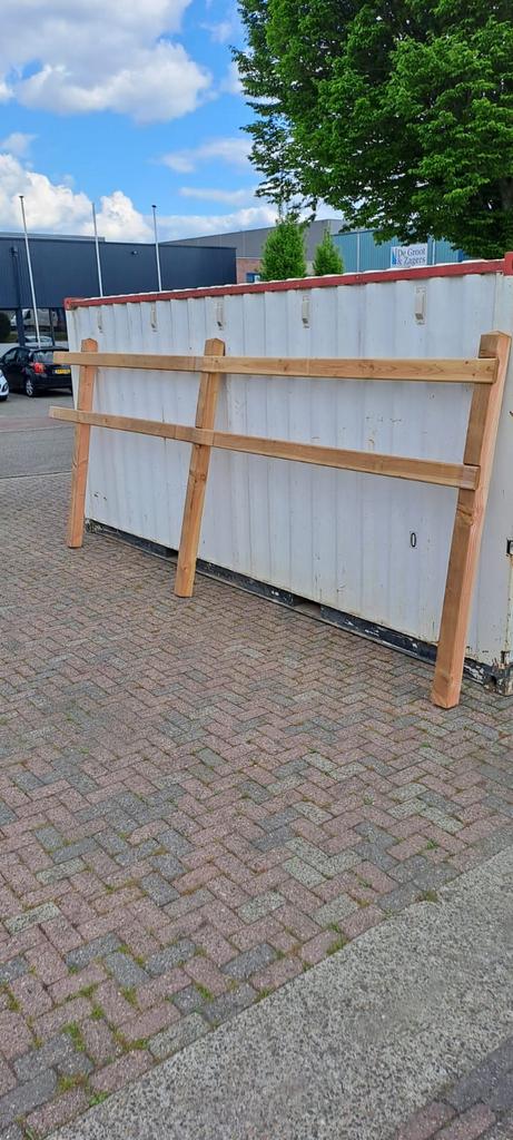Paardenhekwerk douglas 2 & 3 spoor, half inleg longeercirkel, Dieren en Toebehoren, Stalling en Weidegang, Weidegang