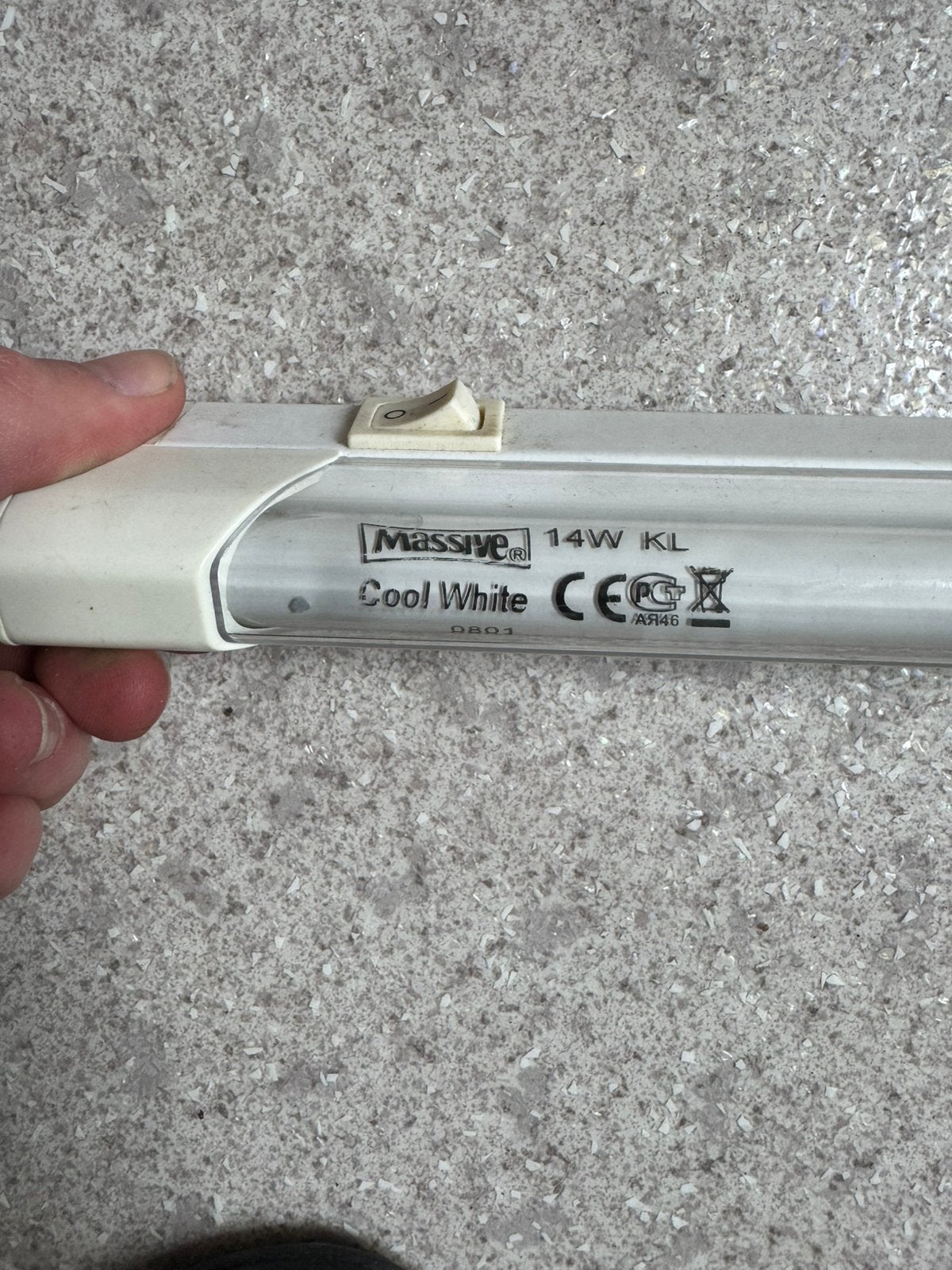 TL armatuur 14W Massive – onderbouw / kastverlichting, Ophalen