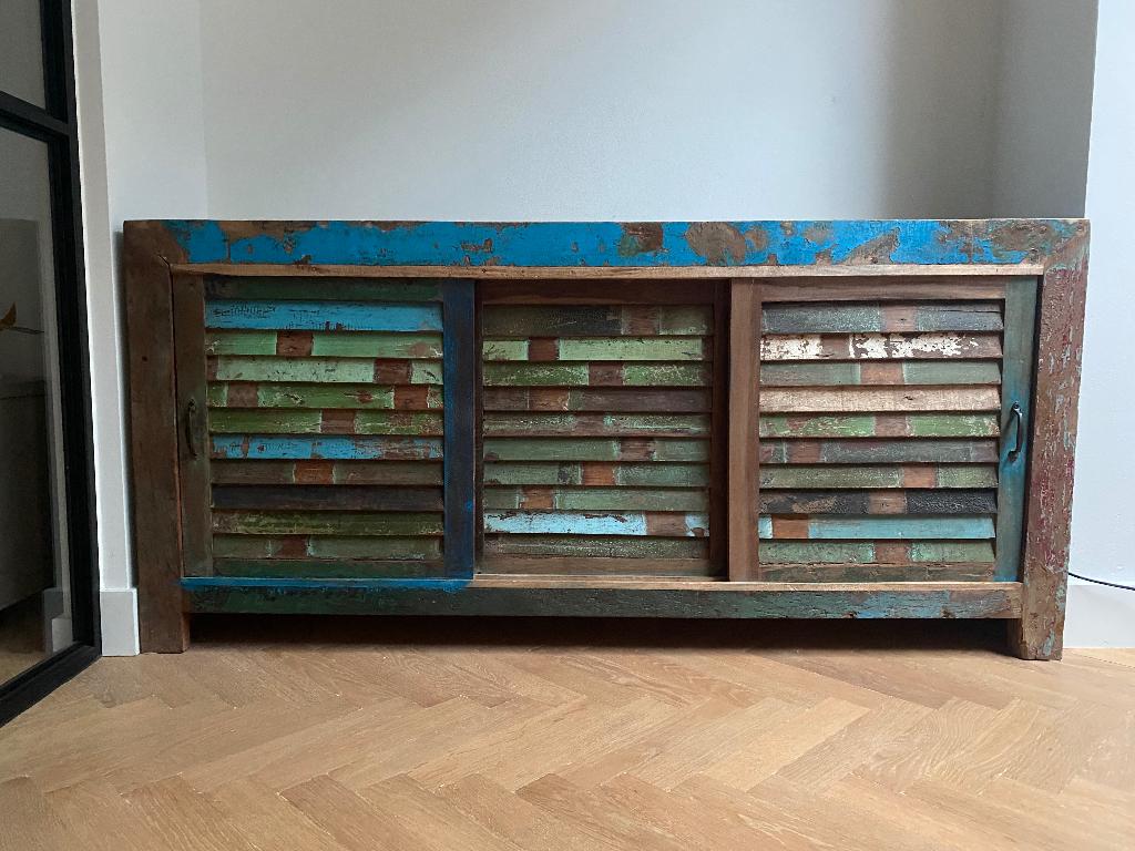Dressoir, Ophalen, 150 tot 200 cm, Zo goed als nieuw, 25 tot 50 cm