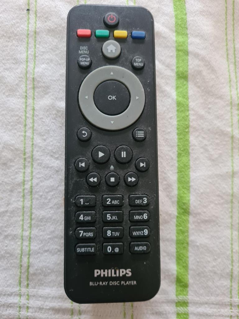 Philips Blu-Ray disc remote, Ophalen