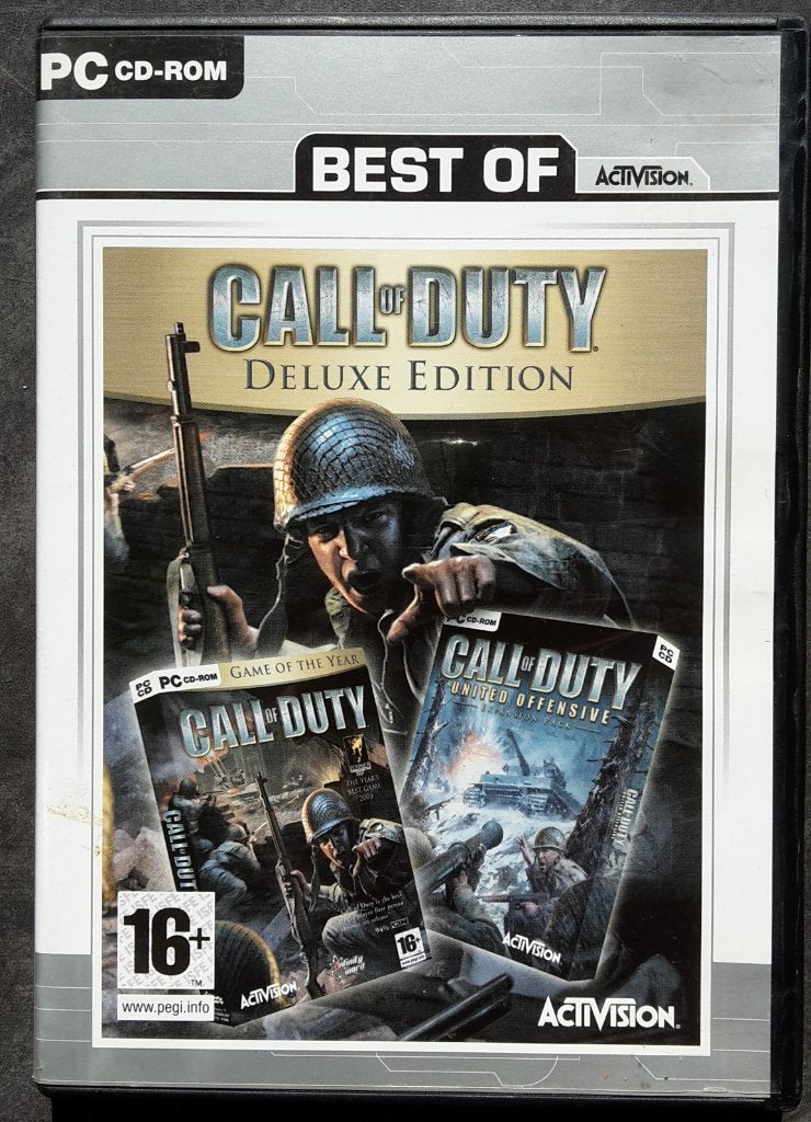PC Game - Call of Duty Deluxe Edition - GOTY United Offensiv, Shooter, 1 speler, Ophalen of Verzenden, Zo goed als nieuw