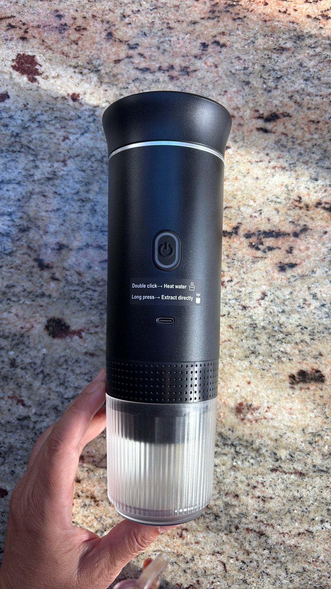 Mobiele espressomachine, Ophalen of Verzenden, Zo goed als nieuw