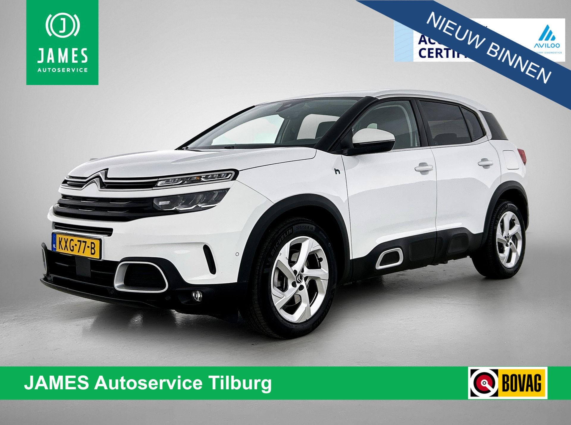 Citroen C5 Aircross 1.6 Plug-in Hybrid 225 Business CAMERA |, 12 maanden, Gebruikt, Euro 6, 4 cilinders