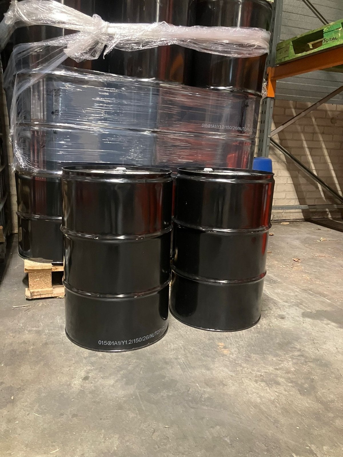 60 liter vat, oliedrum, vuurkorf, stookton, Ophalen