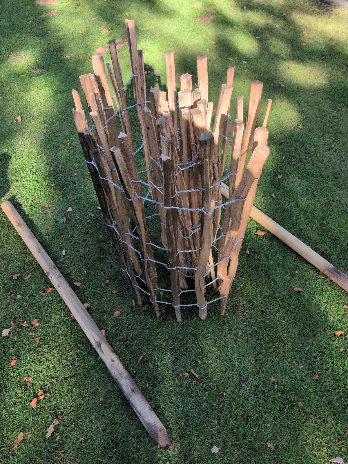 afrastering, Tuin en Terras, Ophalen, Hout, Gaashekwerk