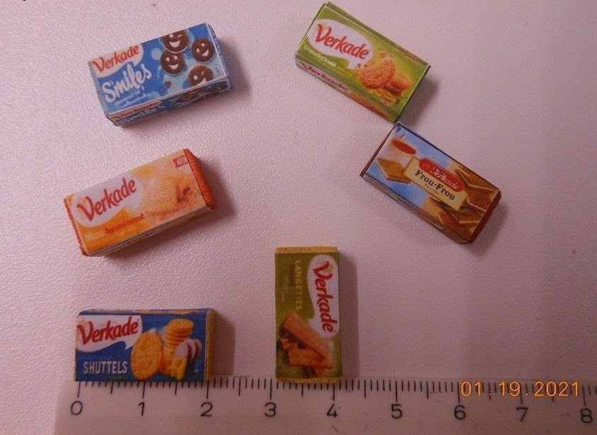 poppenhuis pakken koekjes, Ophalen of Verzenden, Nieuw, Poppenhuis
