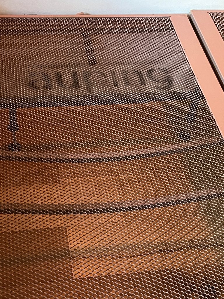 Auping spiraalbodem 160x200 met verstelbare bedpoten, Ophalen, Bruin, Tweepersoons, 200 cm