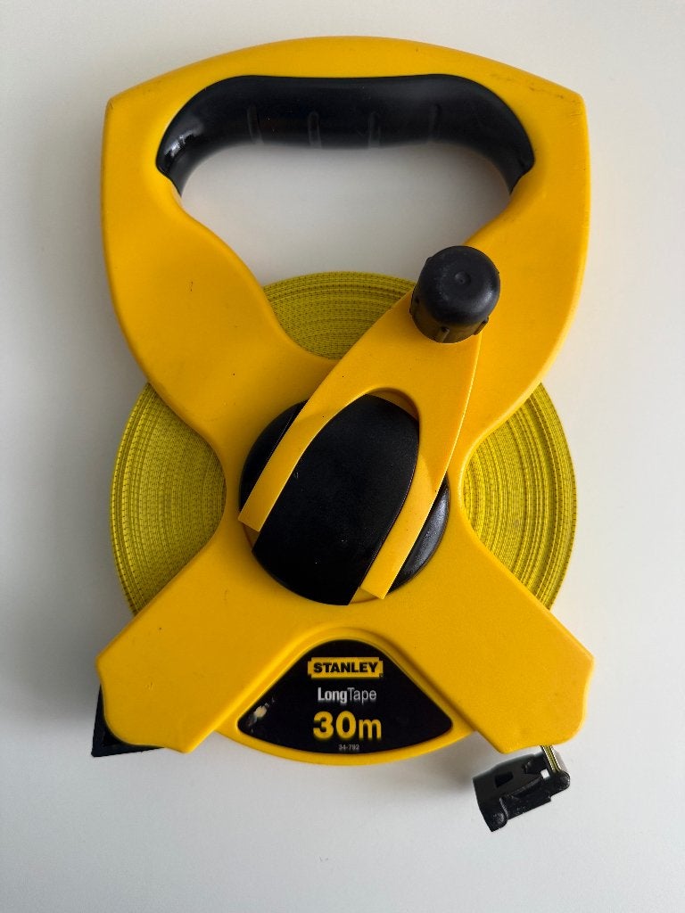 Stanley LongTape meetlint / landmeter (30 meter) (34-792), Ophalen of Verzenden, Gebruikt, Afstand