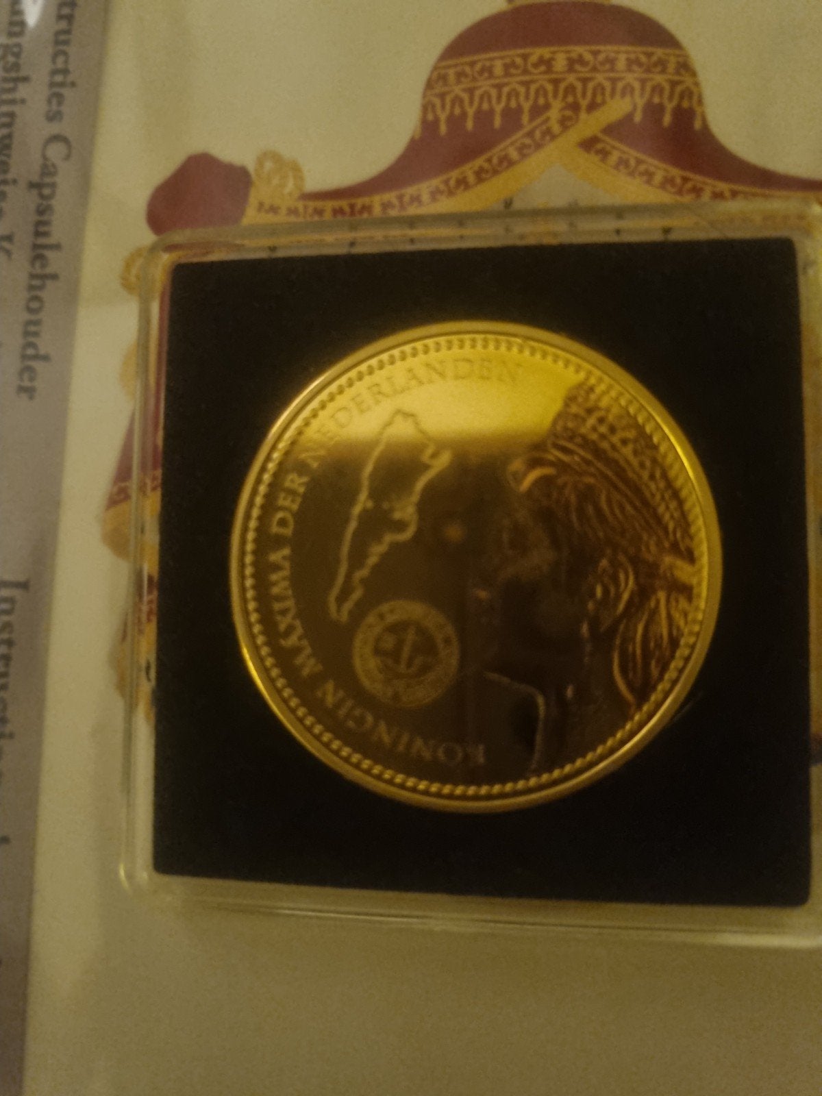Gouden Herdenkingsmunt Koningin Máxima, Koningin Beatrix, Losse munt, Goud, Overige waardes