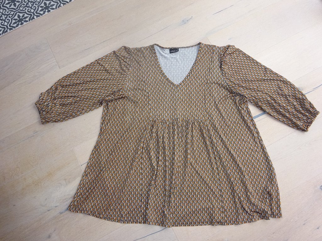 tuniek Ophilia maat 5 (50-52), Kleding | Dames, Meerkleurig, Blouse of Tuniek, Ophalen of Verzenden, Ophilia