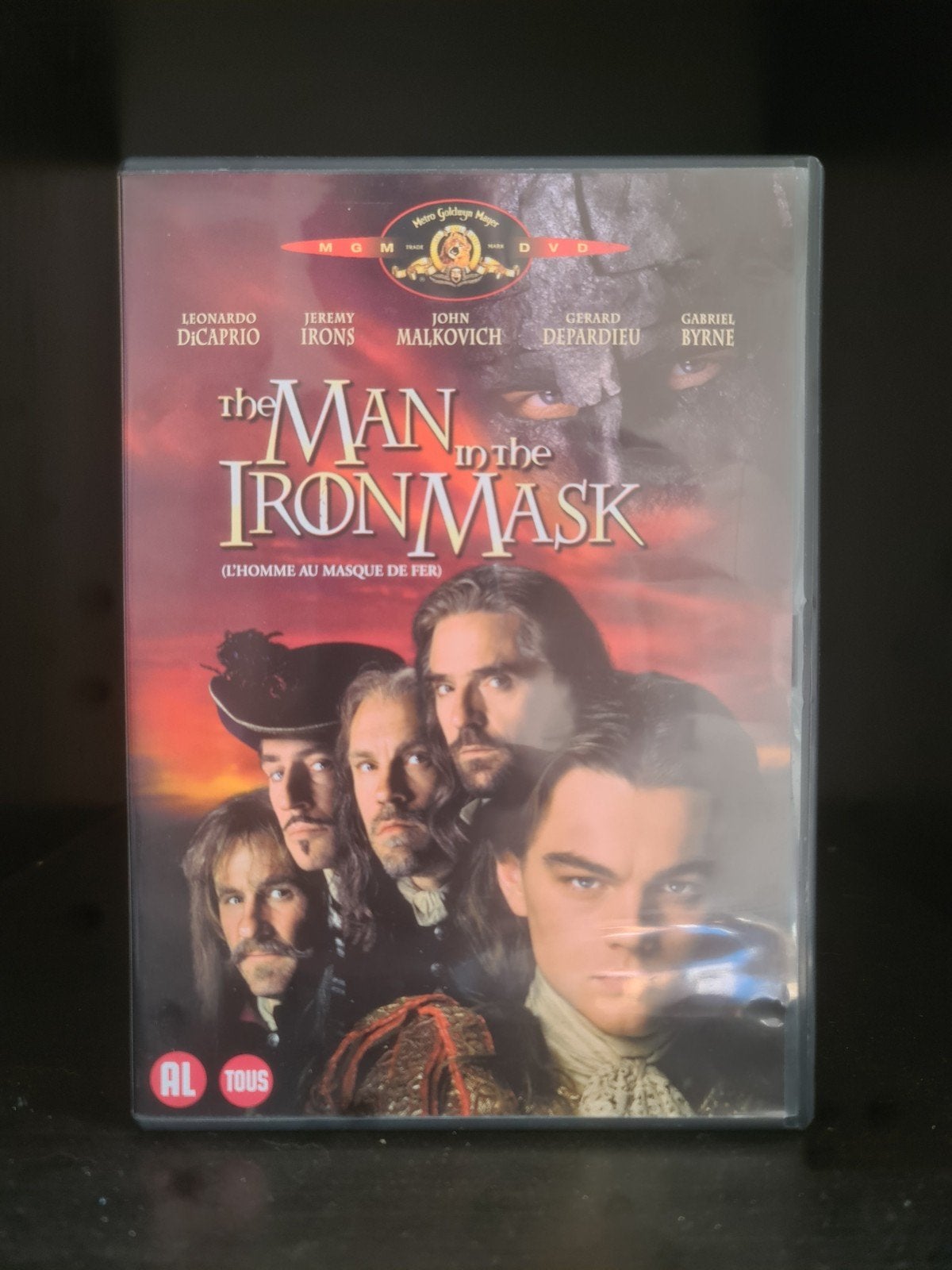 The Man in the Iron Mask DVD - Leonardo DiCaprio, Actiethriller, Ophalen of Verzenden, Duits, Spaans