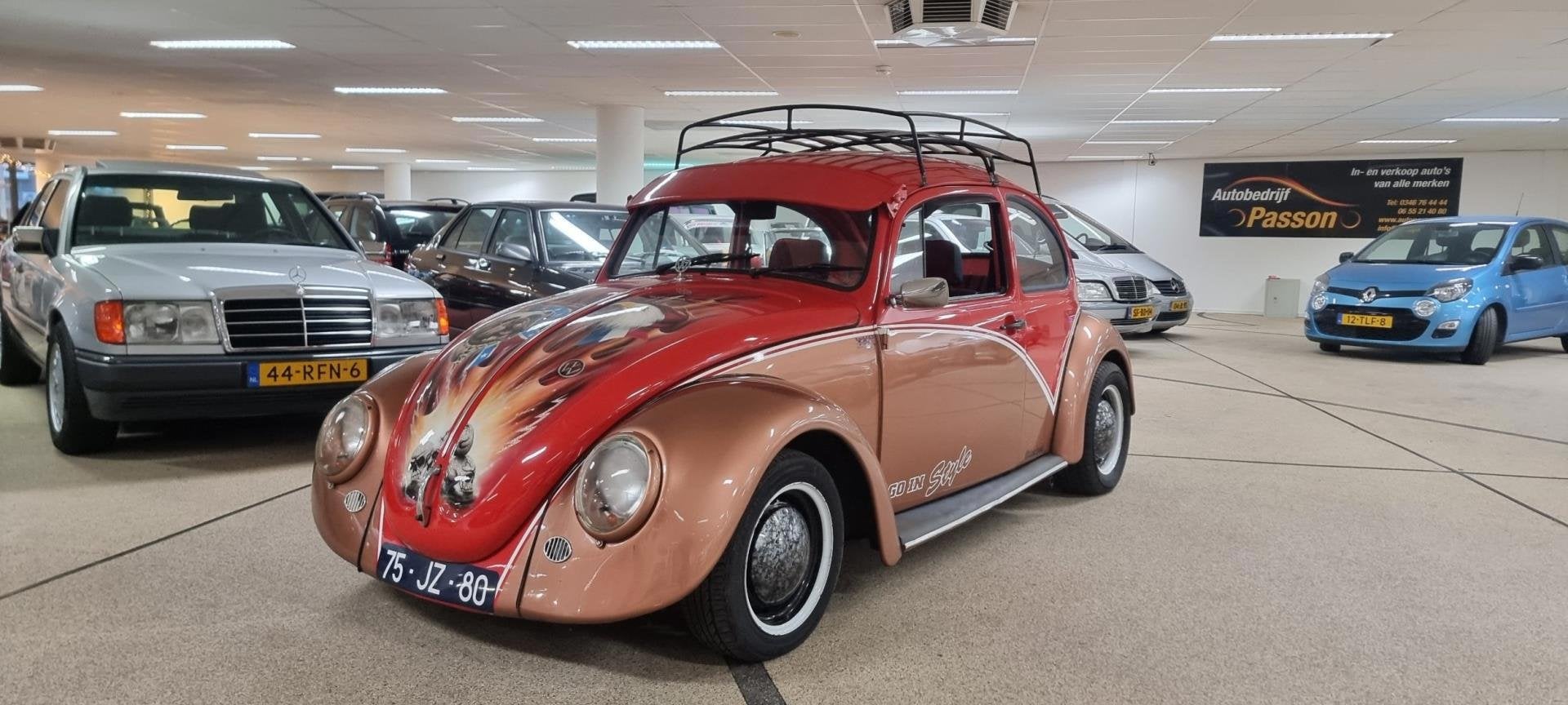 Volkswagen Kever 1200 unieke uitvoering! APK VRIJ ! BELASTIN, Auto's, Achterwielaandrijving, Gebruikt, Beetle (Kever), Origineel Nederlands