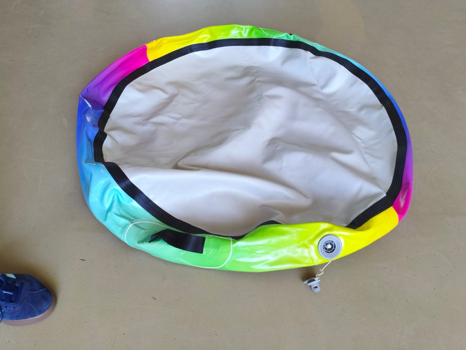 Airspot Airtrack 15 cm hoog, 90 cm - Turnen/SUP, Sport en Fitness, Turnen, Ophalen of Verzenden, Gebruikt, Materiaal