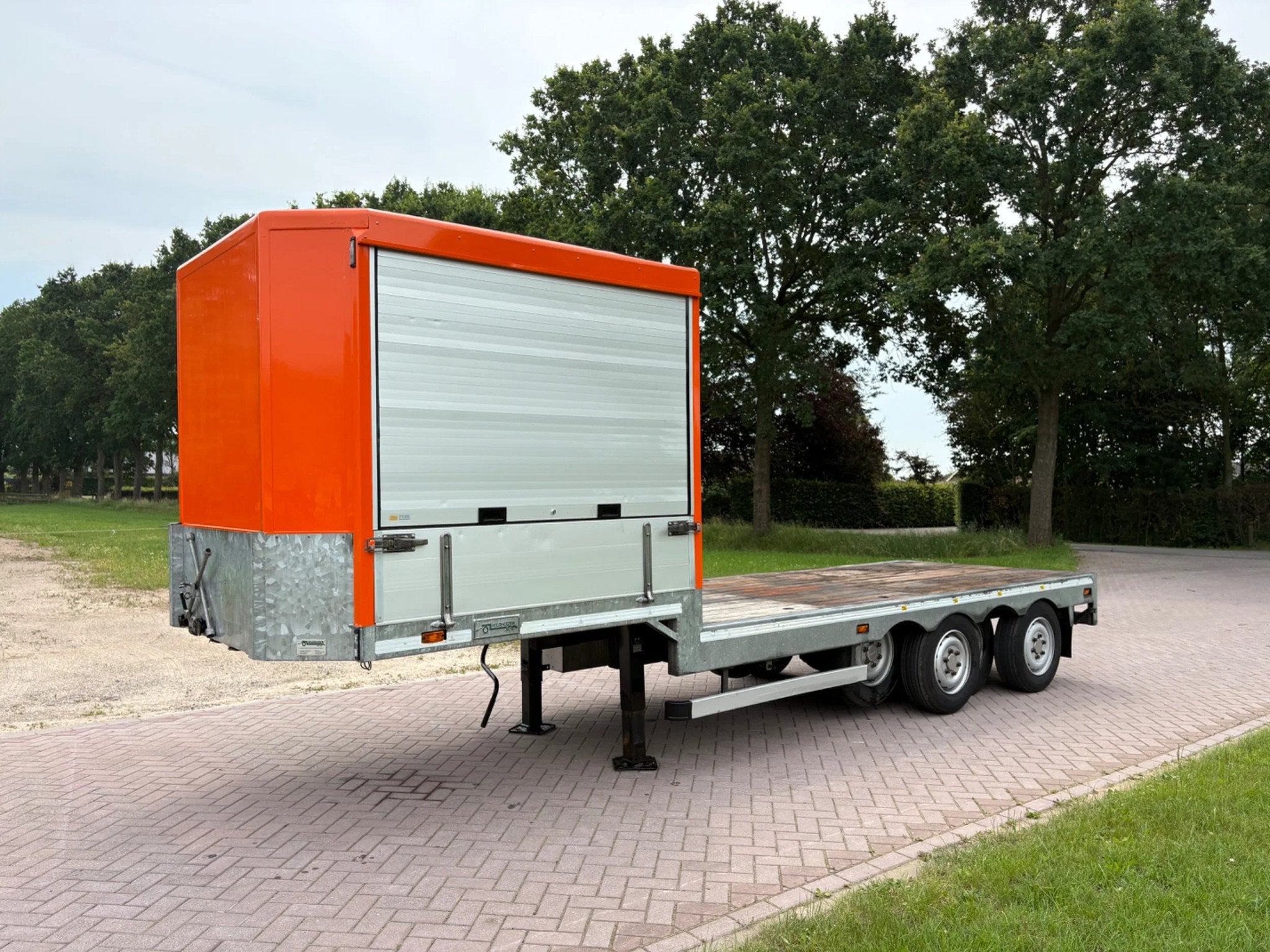 VELDHUIZEN Be oplegger 10 TON 4 ASSEN (2015 (bj 2015), Overige brandstoffen, Origineel Nederlands, Bedrijf, Aanhangers en Opleggers