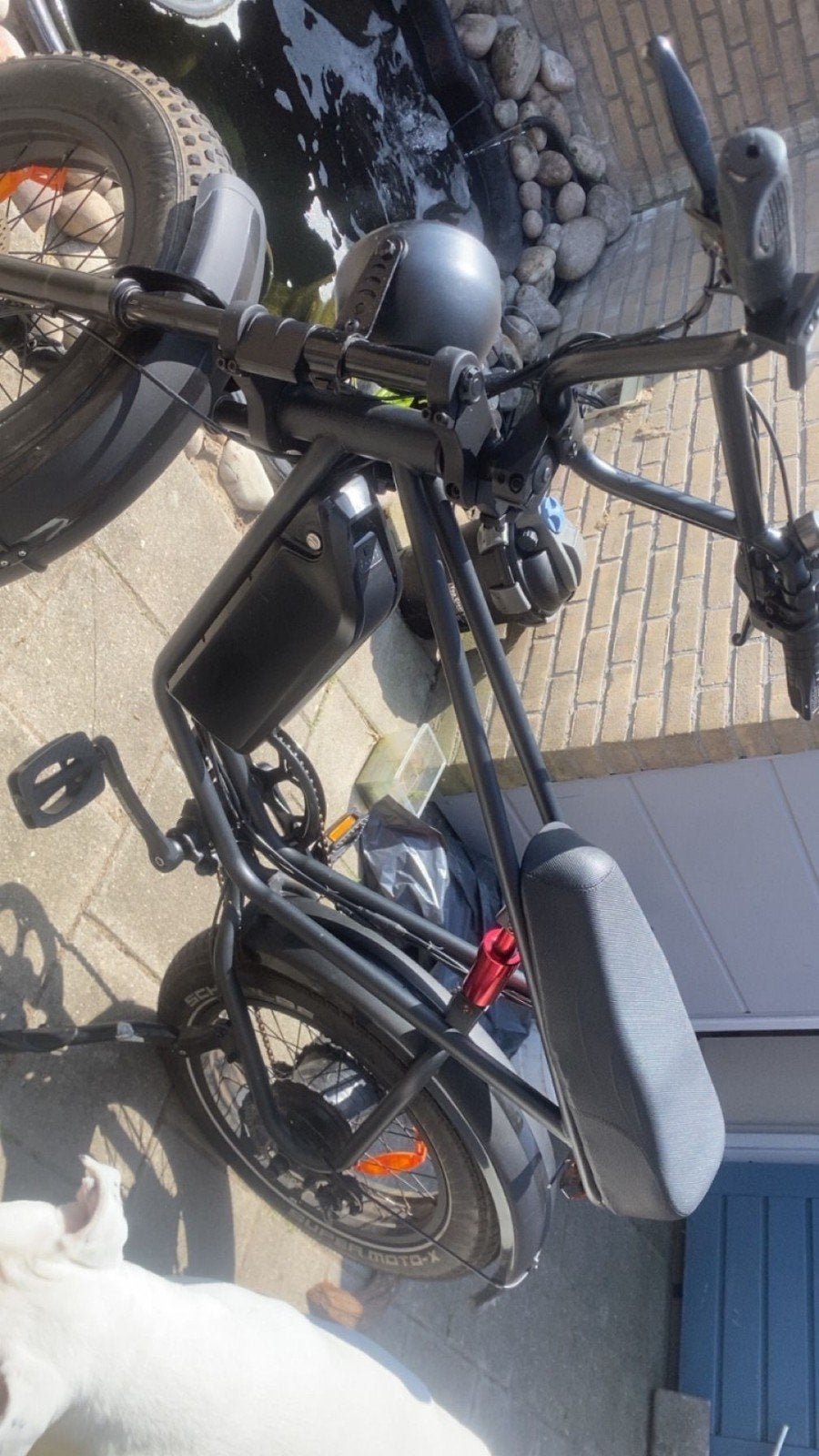 Stoere Fatbike E-bike - Zwart, Weinig Gebruikt, Fietsen en Brommers, Elektrische fietsen, Zo goed als nieuw, 51 tot 55 cm, 50 km per accu of meer