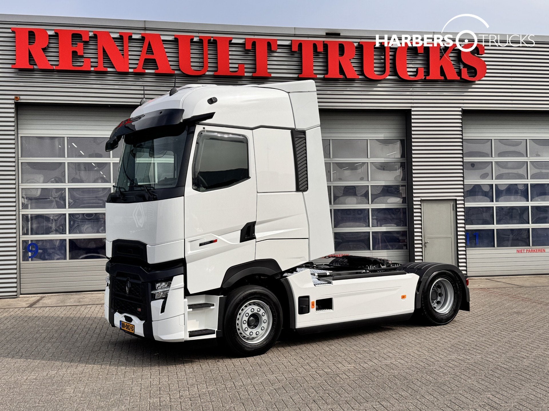 Renault T 480 Turbo Compound T-High sleepercab CMS, Auto's, Automaat, Dealer onderhouden, Achterwielaandrijving, Met garantie (alle)