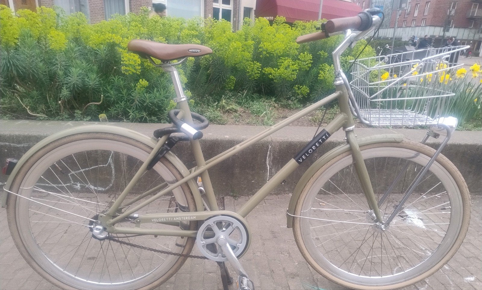 Veloretti zgan, met versnellingen, Terugtraprem, 53 tot 56 cm, (Extra) lage instap, Zo goed als nieuw