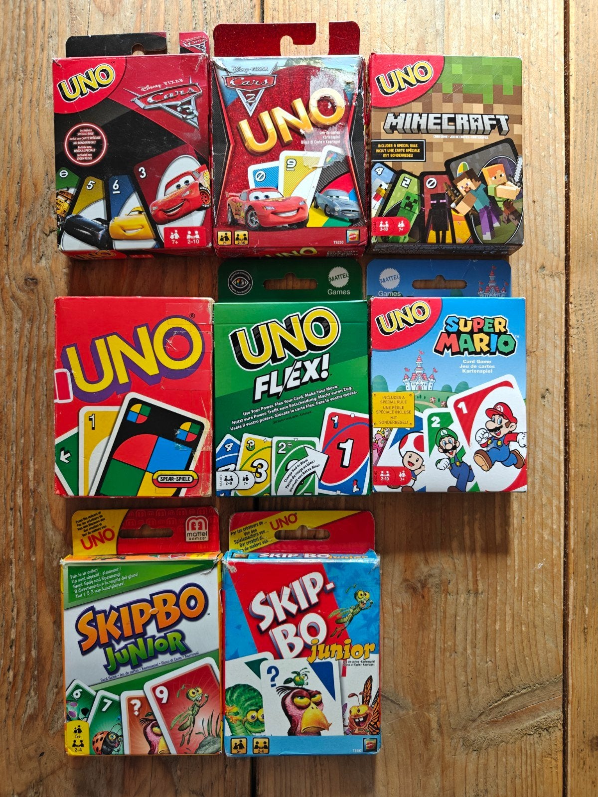 Uno/Skipbo., Ophalen of Verzenden, Mattel., NVT., NVT.