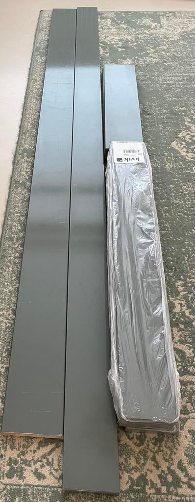 Planken Kvik Ombra Green, Doe-het-zelf en Verbouw, Hout en Planken, Ophalen, Minder dan 25 mm, Nieuw, Plank