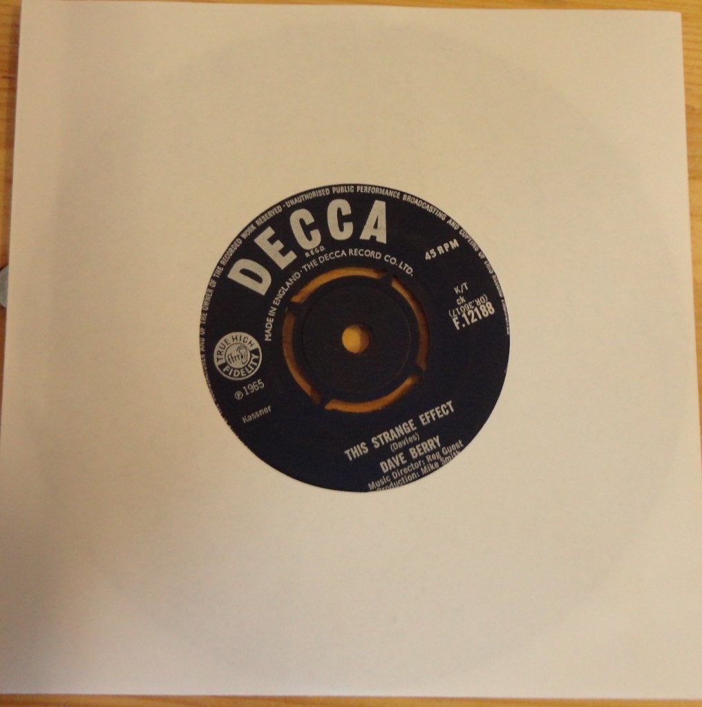 Dave Berry > This strange effect, Ophalen of Verzenden, Gebruikt, 7 inch, Pop