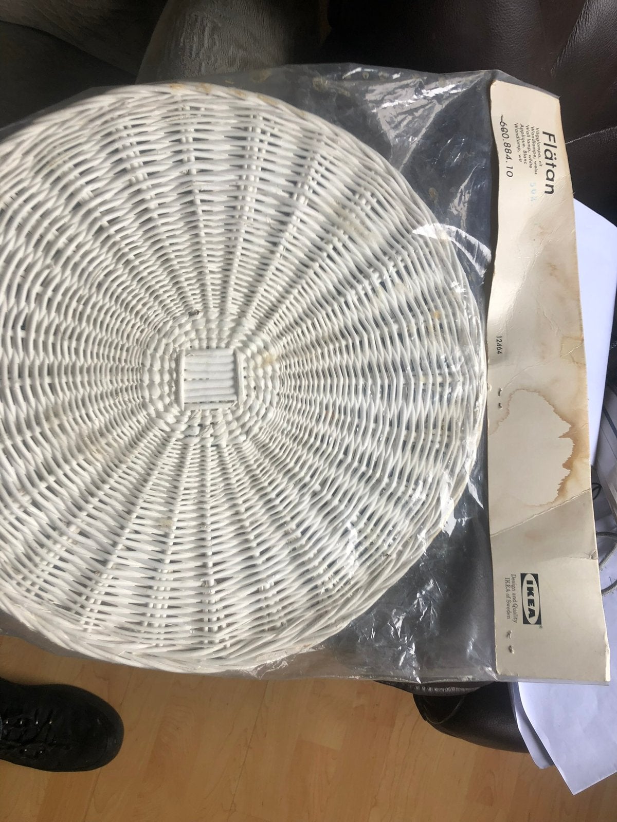 Rieten lamp, Ophalen of Verzenden, Nieuw