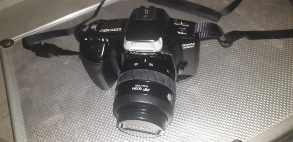 Minolta Dynax 300si analoge spiegelreflex camera, Audio, Tv en Foto, Fotocamera's Analoog, Ophalen of Verzenden, Spiegelreflex