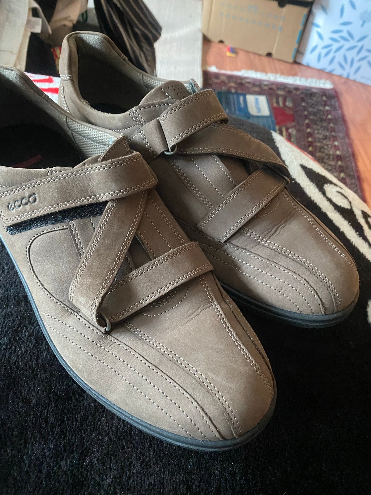 Splinternieuwe Ecco schoenen maat 40, Kleding | Dames, Schoenen, Ophalen of Verzenden, Nieuw, Bruin, Instappers