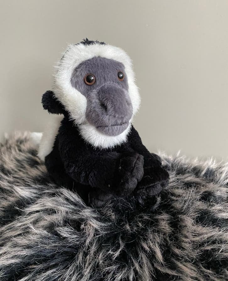 Knuffel aapje 17 cm, Verzenden, Zo goed als nieuw, Overige typen